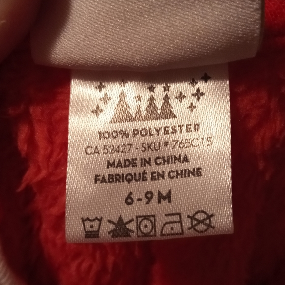 6-9M Pjs Christmas costume - Picture 3 of 3